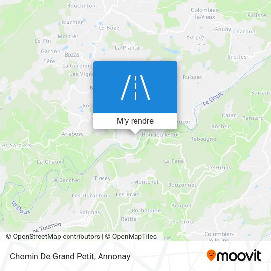 Chemin De Grand Petit plan