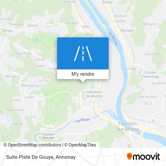 Suite Piste De Gouye plan