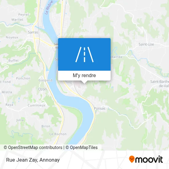Rue Jean Zay plan