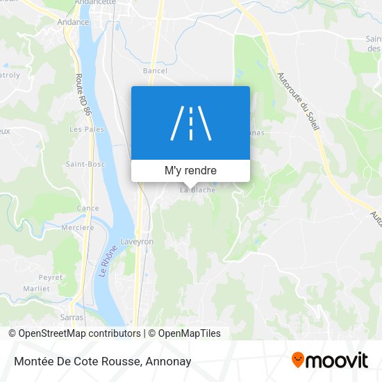 Montée De Cote Rousse plan