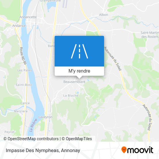 Impasse Des Nympheas plan
