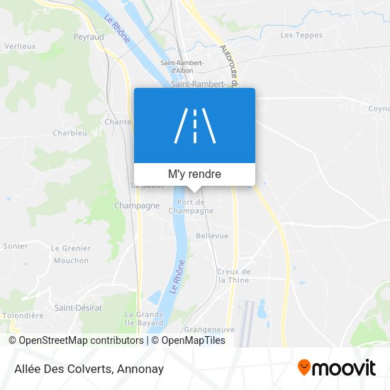 Allée Des Colverts plan