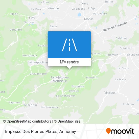 Impasse Des Pierres Plates plan