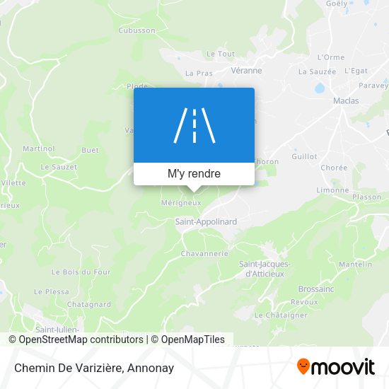 Chemin De Varizière plan