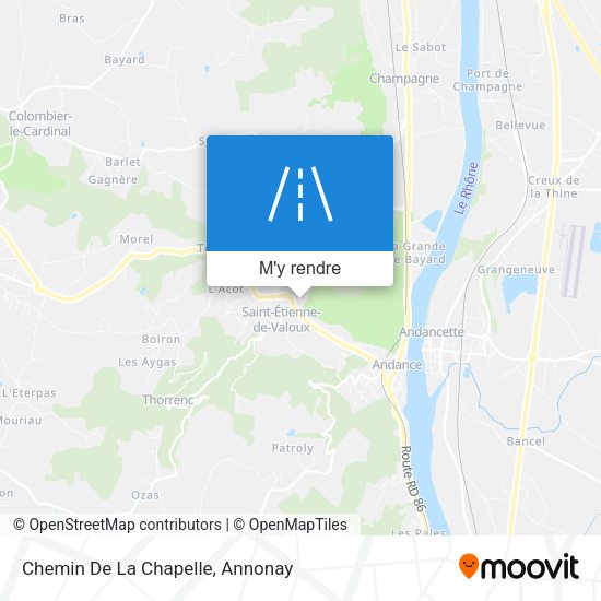 Chemin De La Chapelle plan