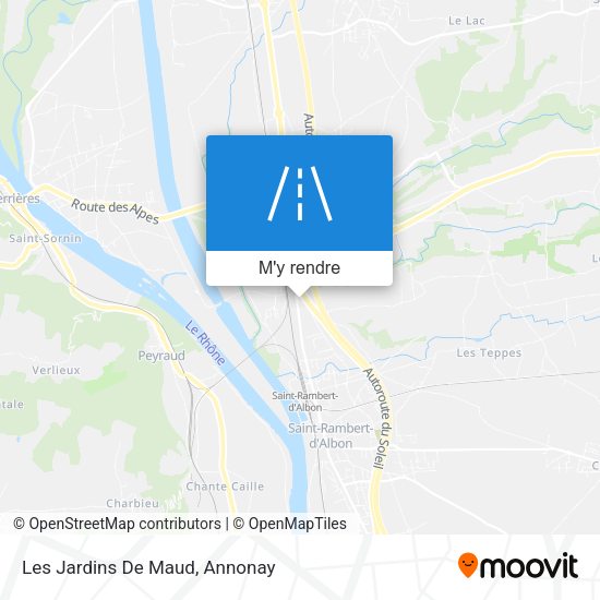 Les Jardins De Maud plan