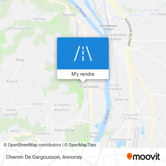 Chemin De Gargousson plan