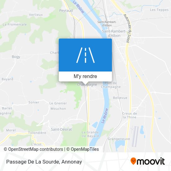 Passage De La Sourde plan