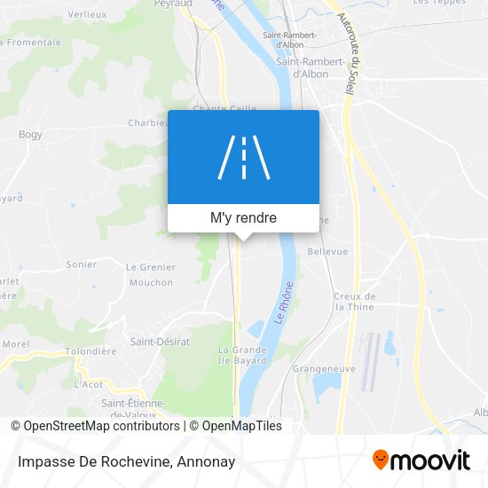 Impasse De Rochevine plan