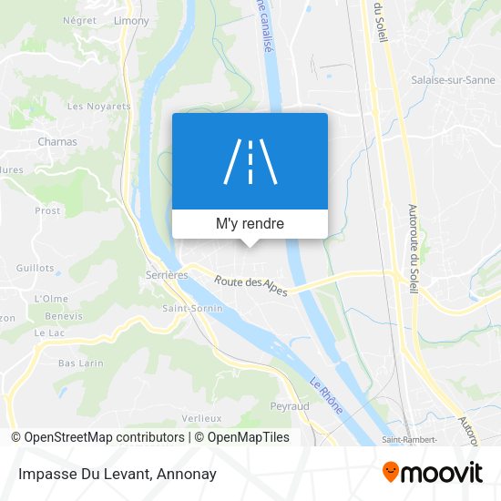 Impasse Du Levant plan