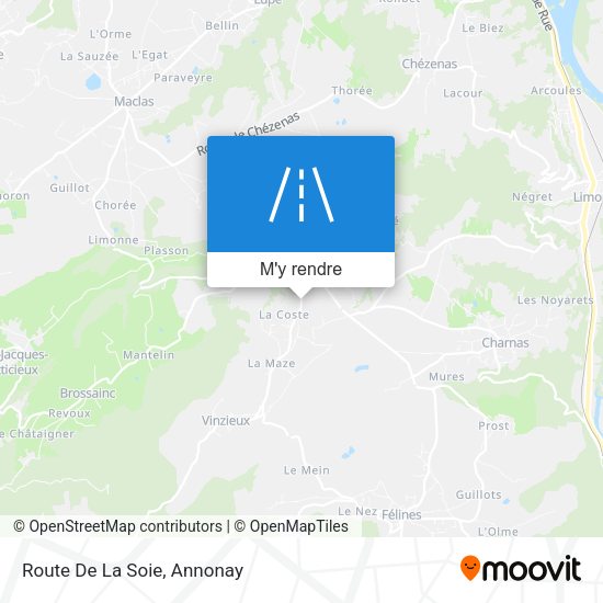 Route De La Soie plan