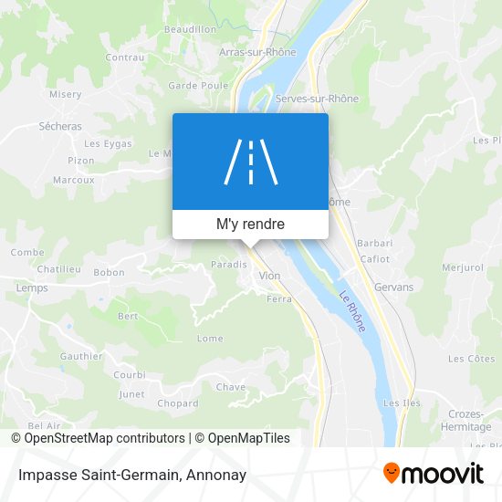 Impasse Saint-Germain plan