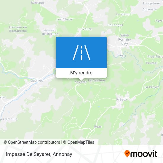 Impasse De Seyaret plan