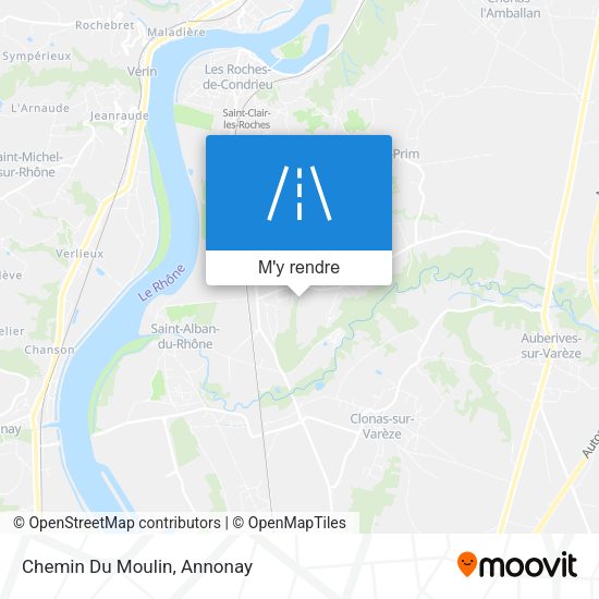 Chemin Du Moulin plan