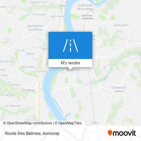 Route Des Balmes plan