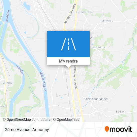 2ème Avenue plan