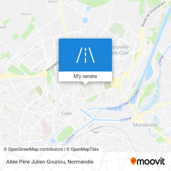 Allée Père Julien Gouriou plan