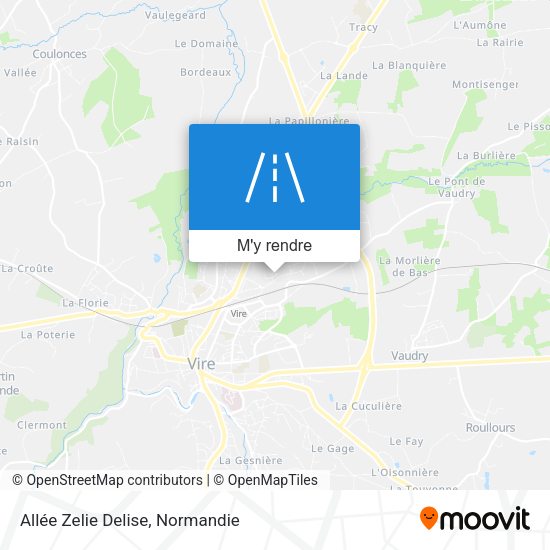 Allée Zelie Delise plan