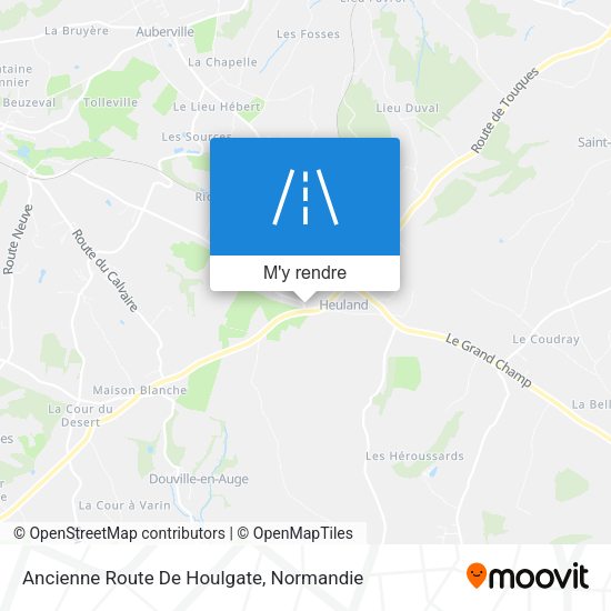 Ancienne Route De Houlgate plan