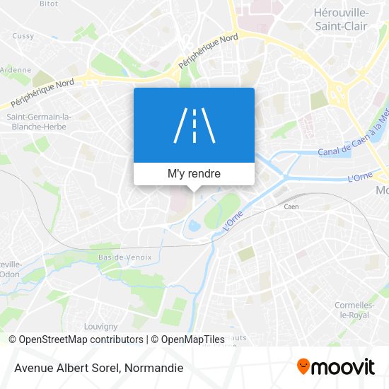 Avenue Albert Sorel plan