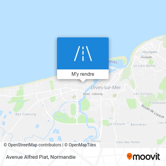 Avenue Alfred Piat plan