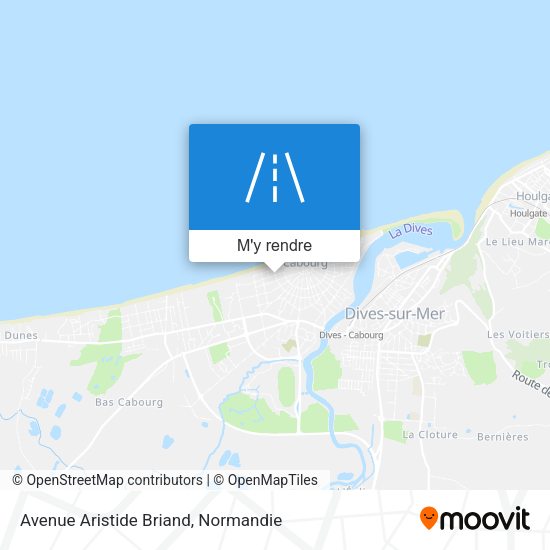 Avenue Aristide Briand plan