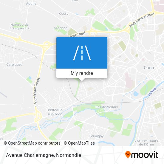 Avenue Charlemagne plan