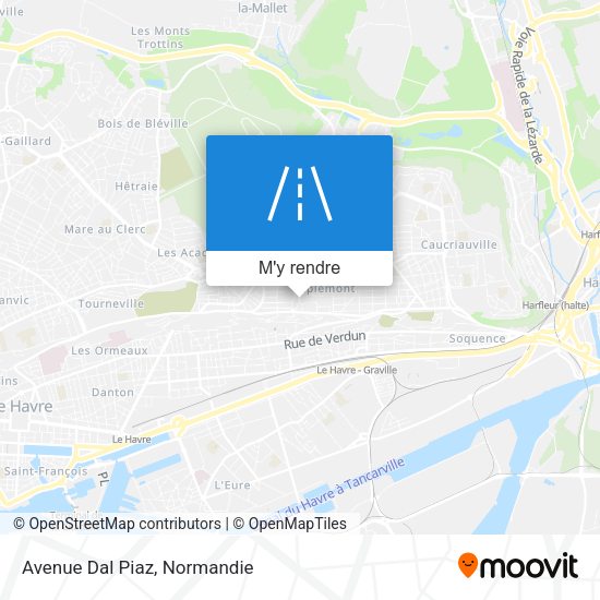 Avenue Dal Piaz plan