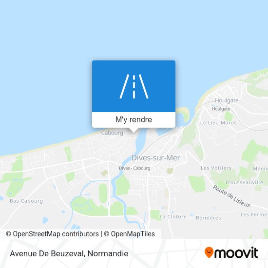 Avenue De Beuzeval plan