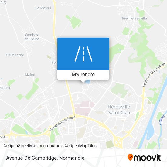 Avenue De Cambridge plan