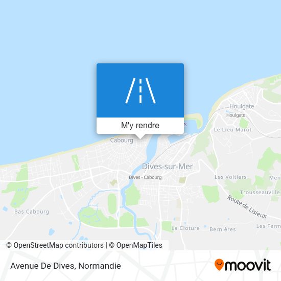 Avenue De Dives plan