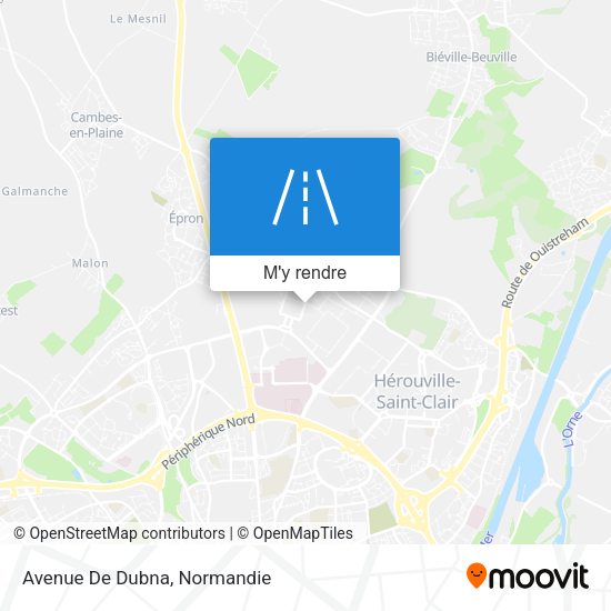 Avenue De Dubna plan