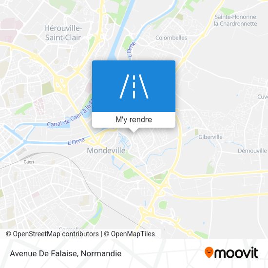Avenue De Falaise plan