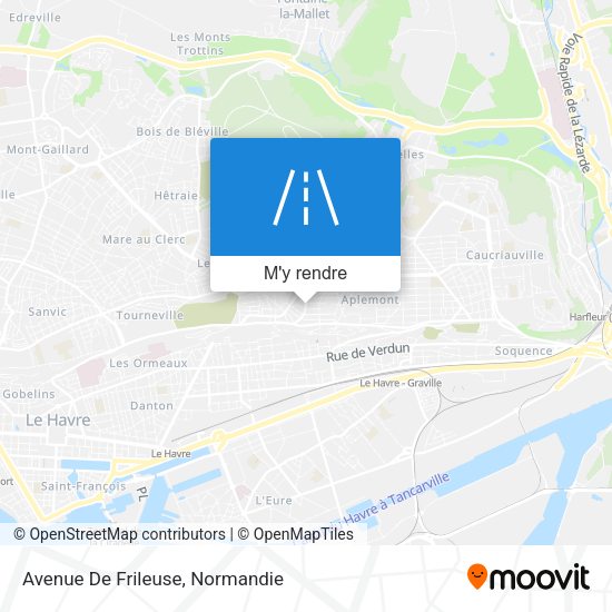 Avenue De Frileuse plan