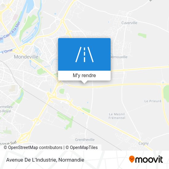 Avenue De L'Industrie plan