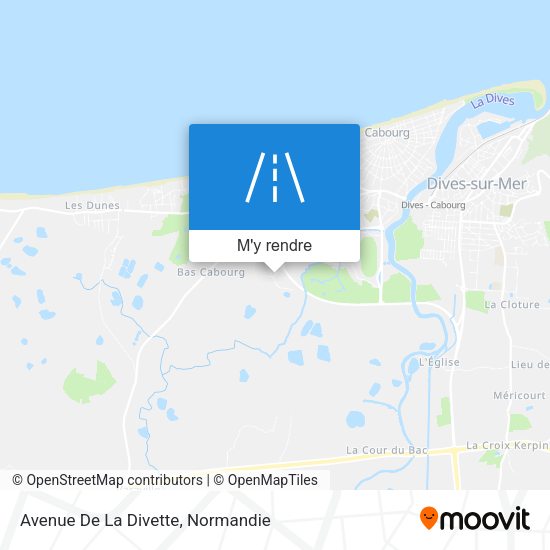 Avenue De La Divette plan