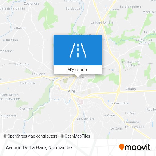 Avenue De La Gare plan