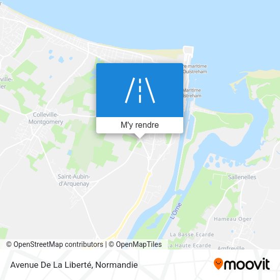 Avenue De La Liberté plan