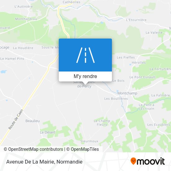 Avenue De La Mairie plan
