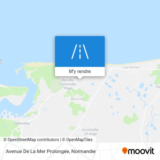Avenue De La Mer Prolongée plan