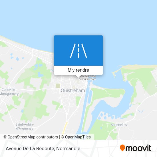 Avenue De La Redoute plan