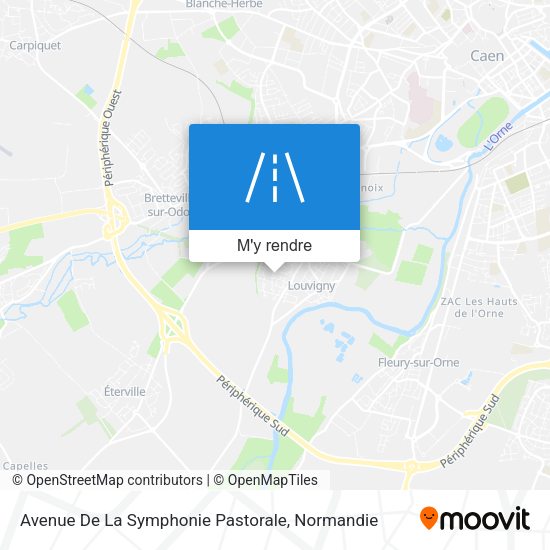 Avenue De La Symphonie Pastorale plan