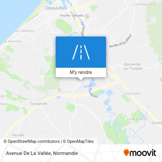 Avenue De La Vallée plan