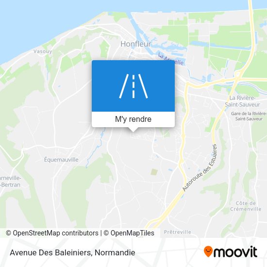 Avenue Des Baleiniers plan