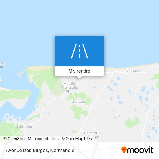 Avenue Des Barges plan