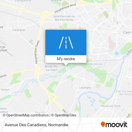 Avenue Des Canadiens plan