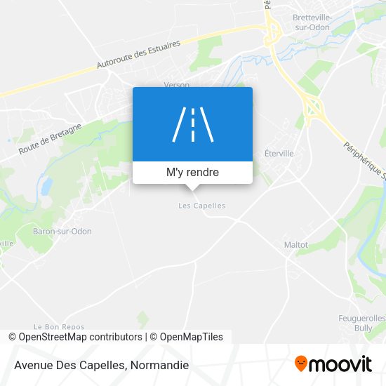 Avenue Des Capelles plan
