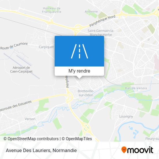 Avenue Des Lauriers plan