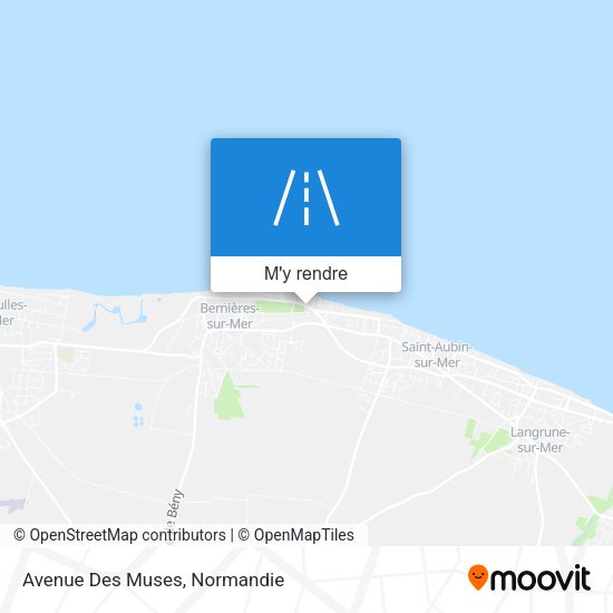 Avenue Des Muses plan