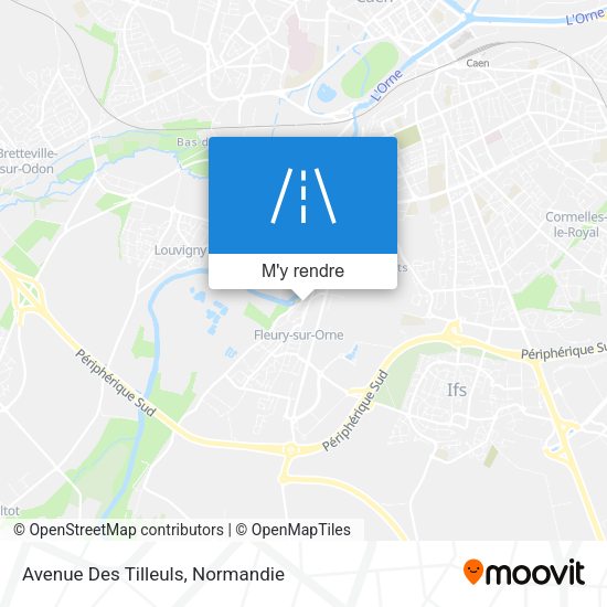 Avenue Des Tilleuls plan